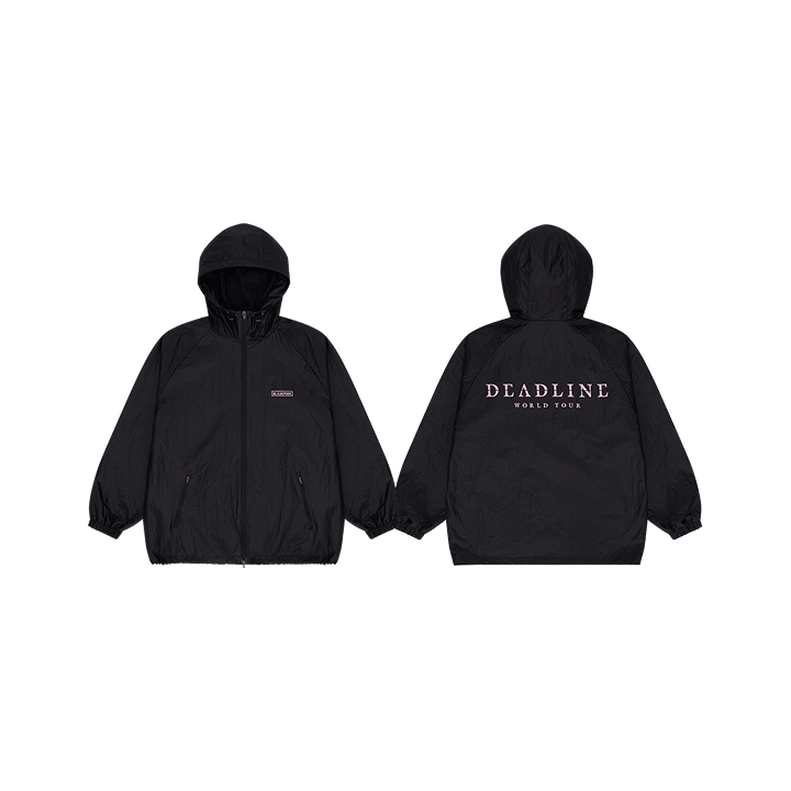 BLACKPINK - DEADLINE WORLD TOUR IN SEOUL OFFICIAL MD WINDBREAKER JACKE BLACKPINK - DEADLINE WORLD TOUR IN SEOUL OFFICIAL MD WINDBREAKER JACKE