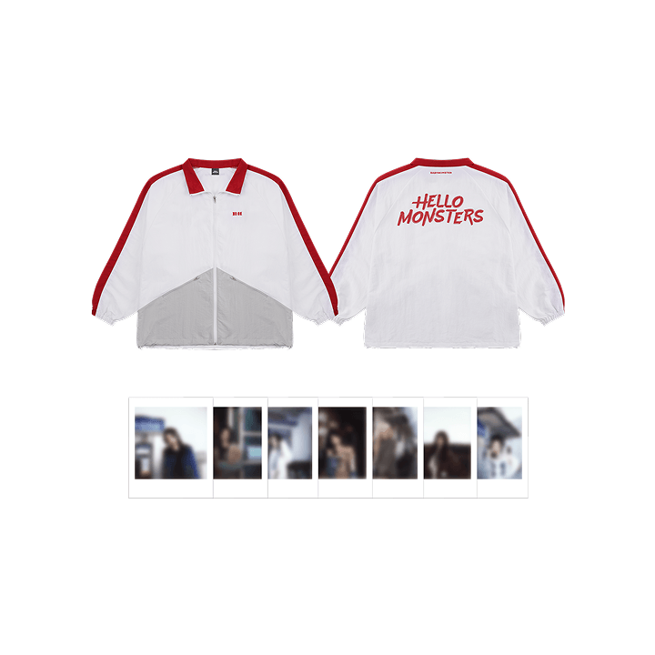 BABYMONSTER - HELLOMONSTERSTOUR OFFICIAL MD WINDBREAKER JACKET BABYMONSTER - HELLOMONSTERSTOUR OFFICIAL MD WINDBREAKER JACKET