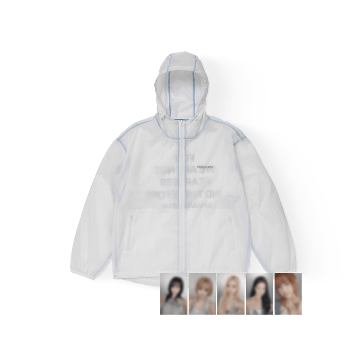 LE SSERAFIM - PUREFLOW 2026 TOUR OFFICIAL MD WIND JACKET - COKODIVE