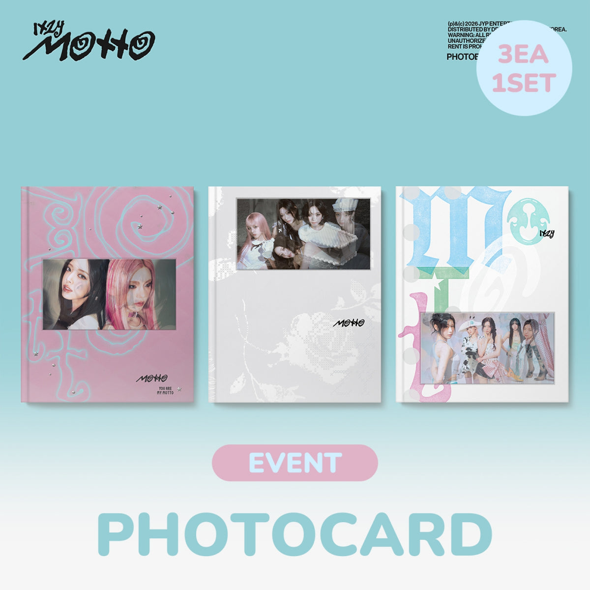 ITZY - MOTTO MINI ALBUM WITHMUU GIFT PHOTOBOOK VER SET - COKODIVE