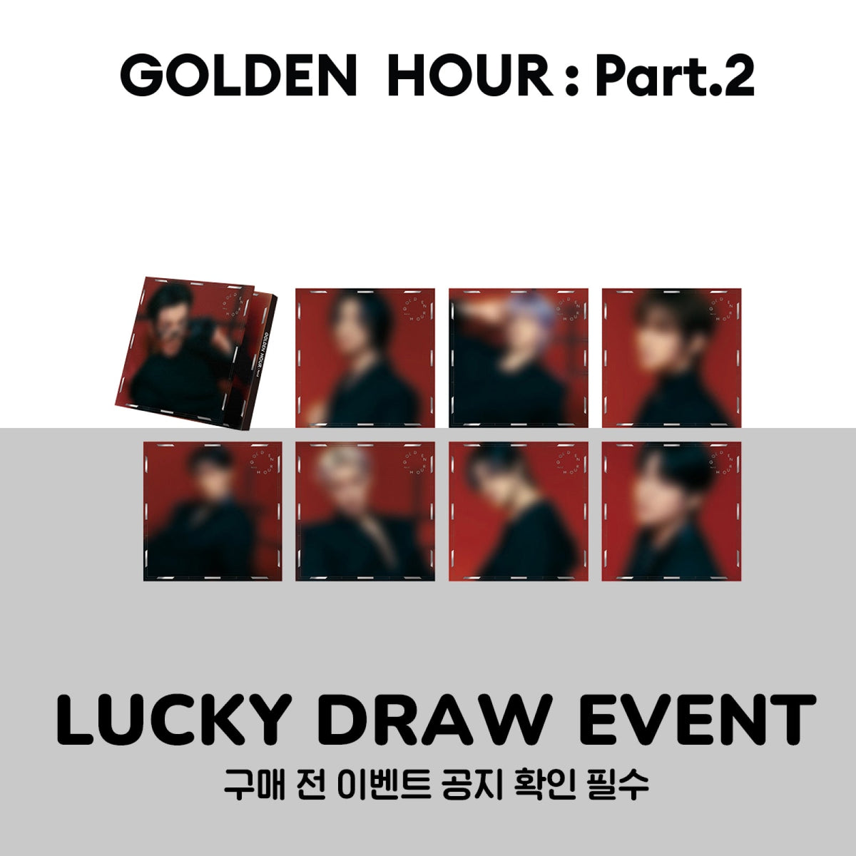 ATEEZ - GOLDEN HOUR : PART.2 11TH MINI ALBUM WITUMUU LUCKY DRAW DIGIPACK RANDOM - COKODIVE