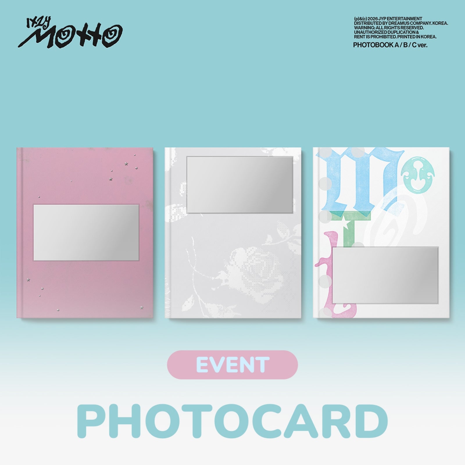 ITZY - MOTTO MINI ALBUM WITHMUU GIFT PHOTOBOOK VER RANDOM - COKODIVE