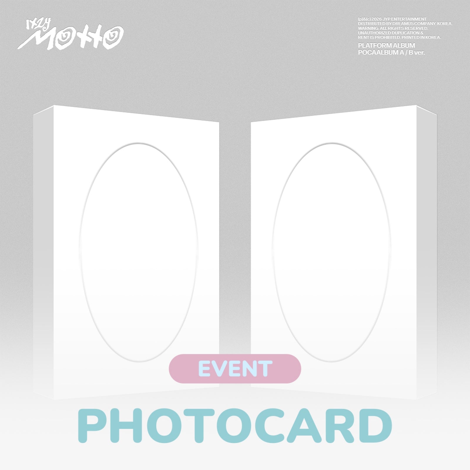 ITZY - MOTTO MINI ALBUM WITHMUU GIFT POCAALBUM VER RANDOM - COKODIVE