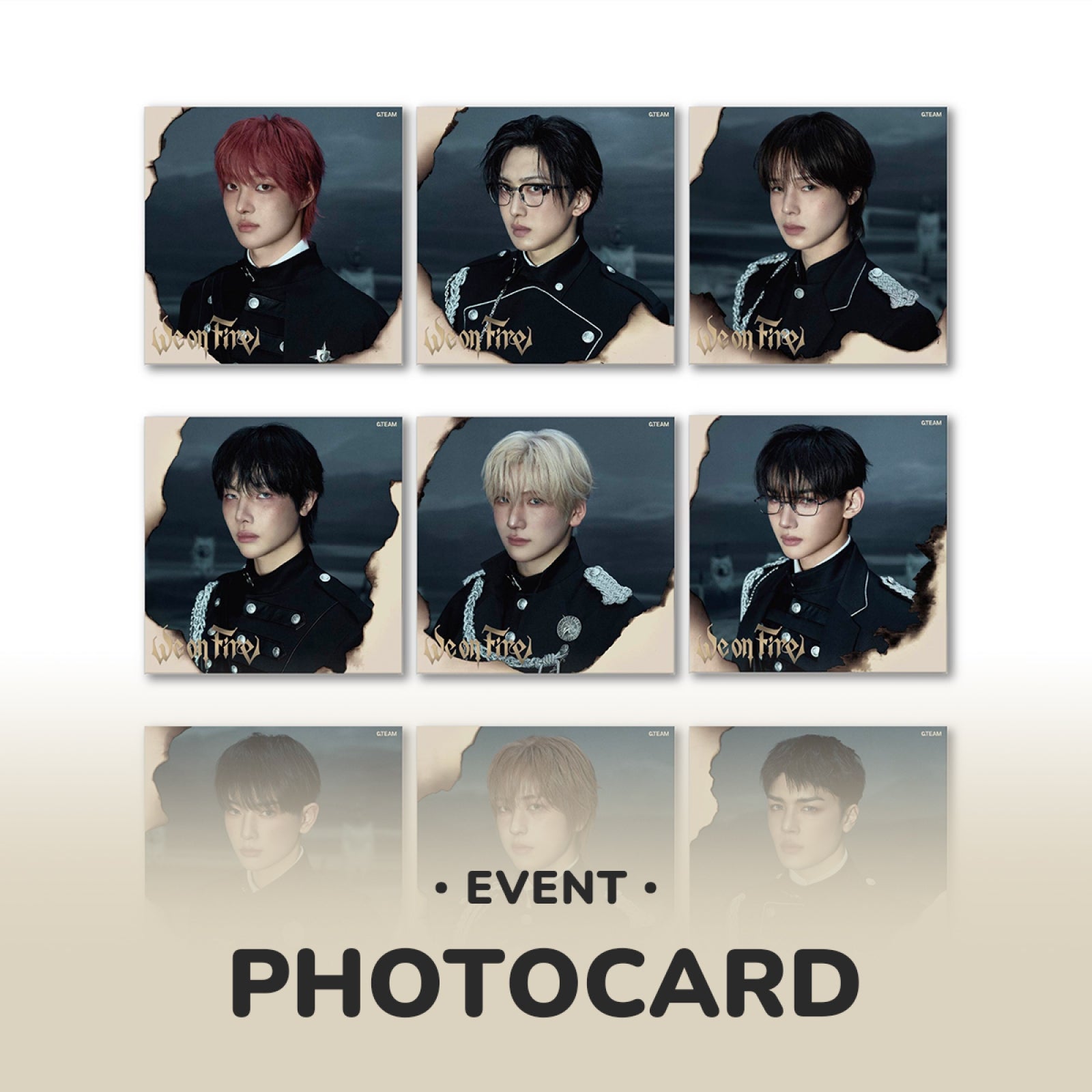 &TEAM - WE ON FIRE 3RD EP ALBUM WITHMUU GIFT SOLO EDITION - COKODIVE