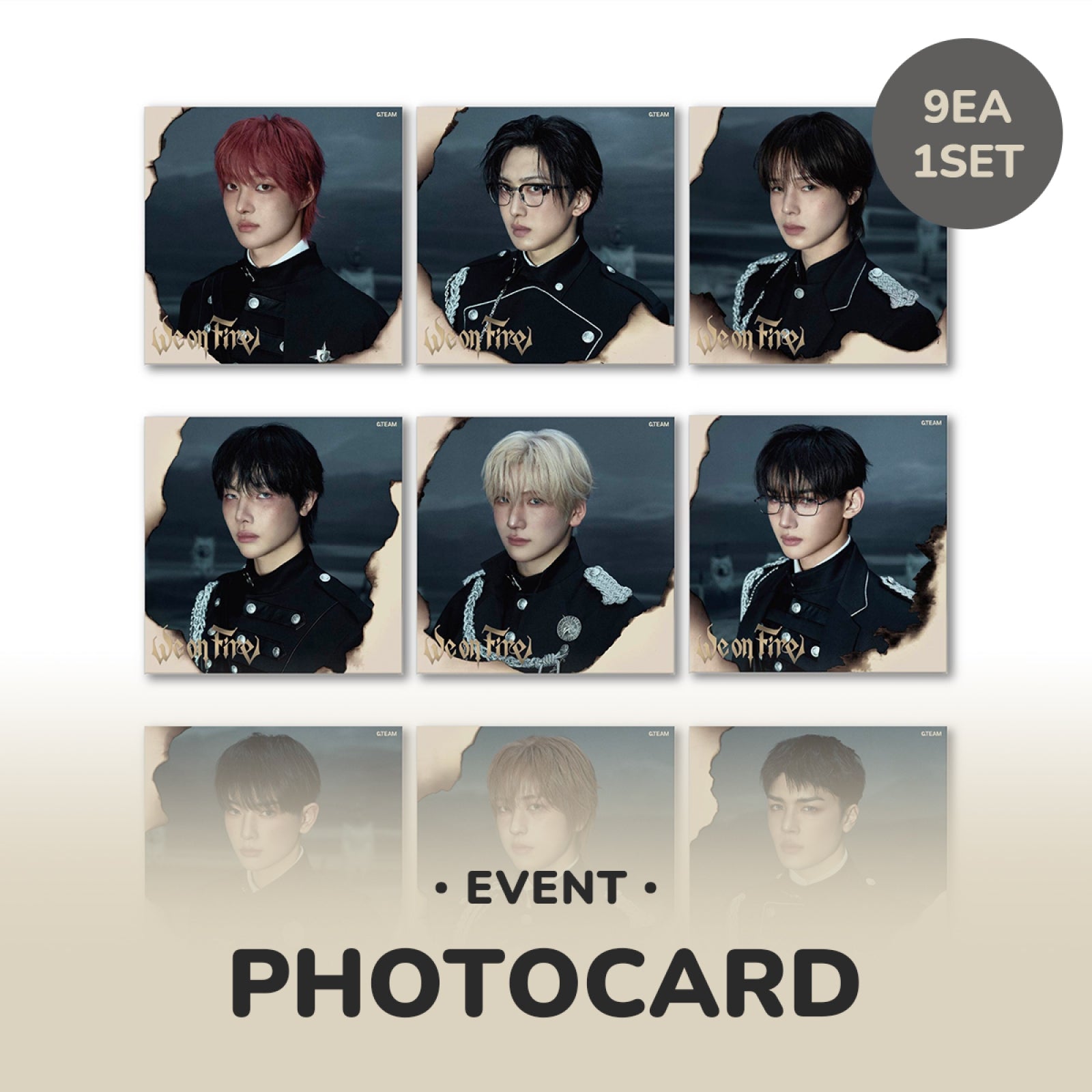 &TEAM - WE ON FIRE 3RD EP ALBUM WITHMUU GIFT SOLO EDITION SET - COKODIVE