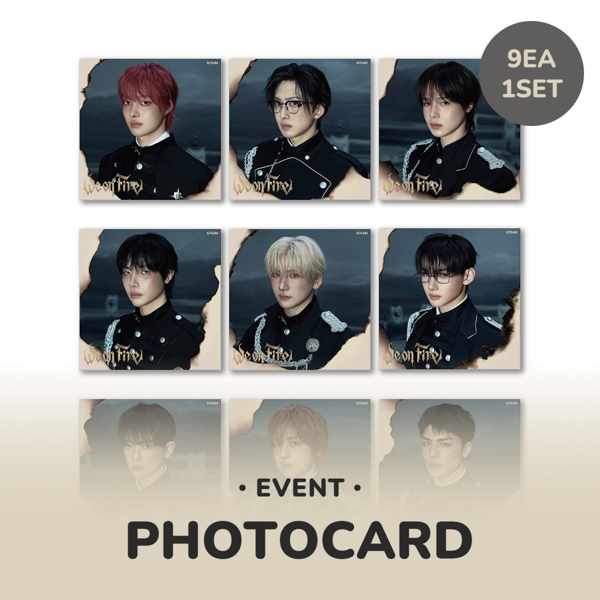 &TEAM - WE ON FIRE 3RD EP ALBUM WITHMUU GIFT SOLO EDITION SET - COKODIVE