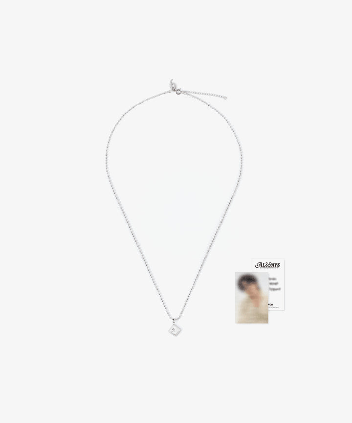 SEVENTEEN - ALWAYS 9TH ANNIVERSARY OFFICIAL MD WONWOO NECKLACE - COKODIVE