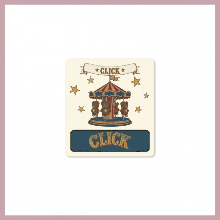 JISOO - CLICK IN SEOUL OFFICIAL MD WRIST REST MOUSE PAD - COKODIVE