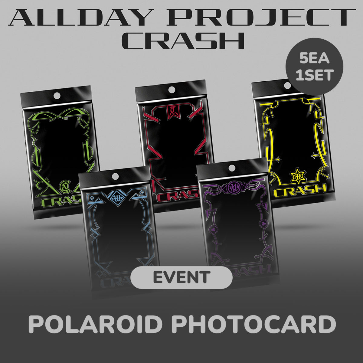 ALLDAY PROJECT - CRASH THE 2ND EP ALBUM WITHMUU GIFT LITE VER SET - COKODIVE