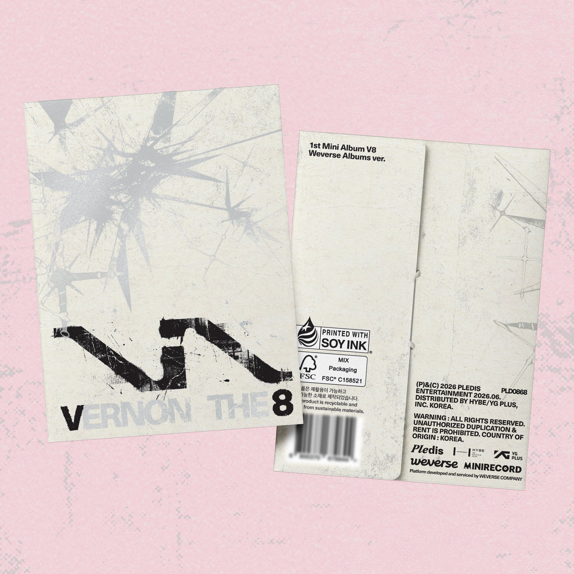 SEVENTEEN V8 - V8 1ST MINI ALBUM WEVERSE ALBUMS VER | COKODIVE