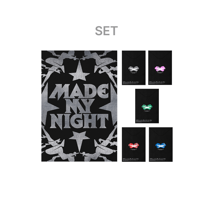 LE SSERAFIM - MADE MY NIGHT 2ND SINGLE ALBUM WEVERSE SHOP GIFT COMPACT VER SET - COKODIVE