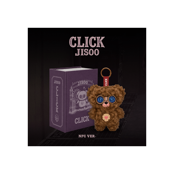 BLACKPINK JISOO - CLICK SINGLE ALBUM CLICK BABY BEAR NFC VER WV - COKODIVE