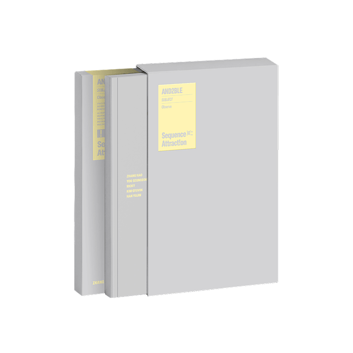 AND2BLE - SEQUENCE 02 : ATTRACTION 2ND MINI ALBUM WEVERSE SHOP GIFT STANDARD OBSERVE VER