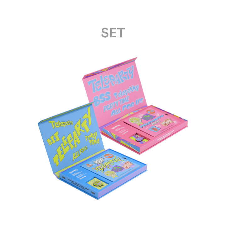 SEVENTEEN BSS - TELEPARTY 2ND SINGLE ALBUM WEVERSE GIFT STANDARD SET