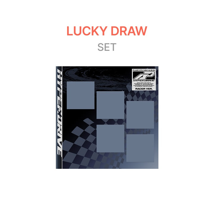 PLAVE - HYPERDRIVE 5TH MINI ALBUM WEVERSE JAPAN GIFT RACER VER SET - COKODIVE