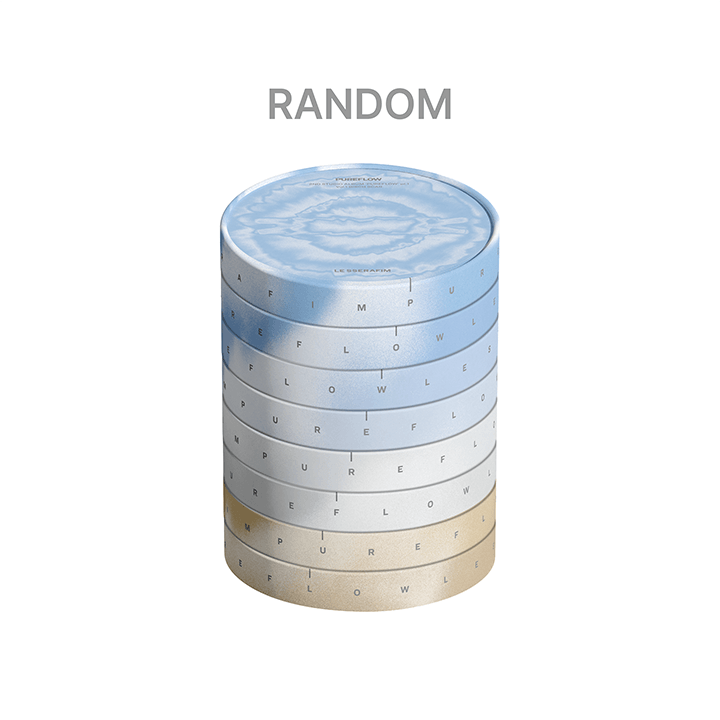 LE SSERAFIM - PUREFLOW 2ND ALBUM WEVERSE SHOP GIFT STANDARD VER RANDOM - COKODIVE