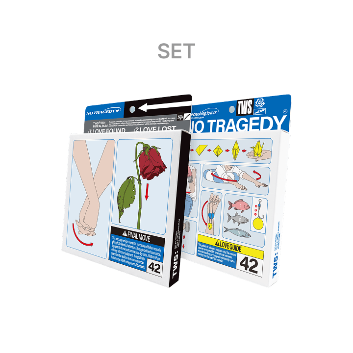 TWS - NO TRAGEDY 5TH MINI ALBUM WEVERSE SHOP GIFT STANDARD SET - COKODIVE