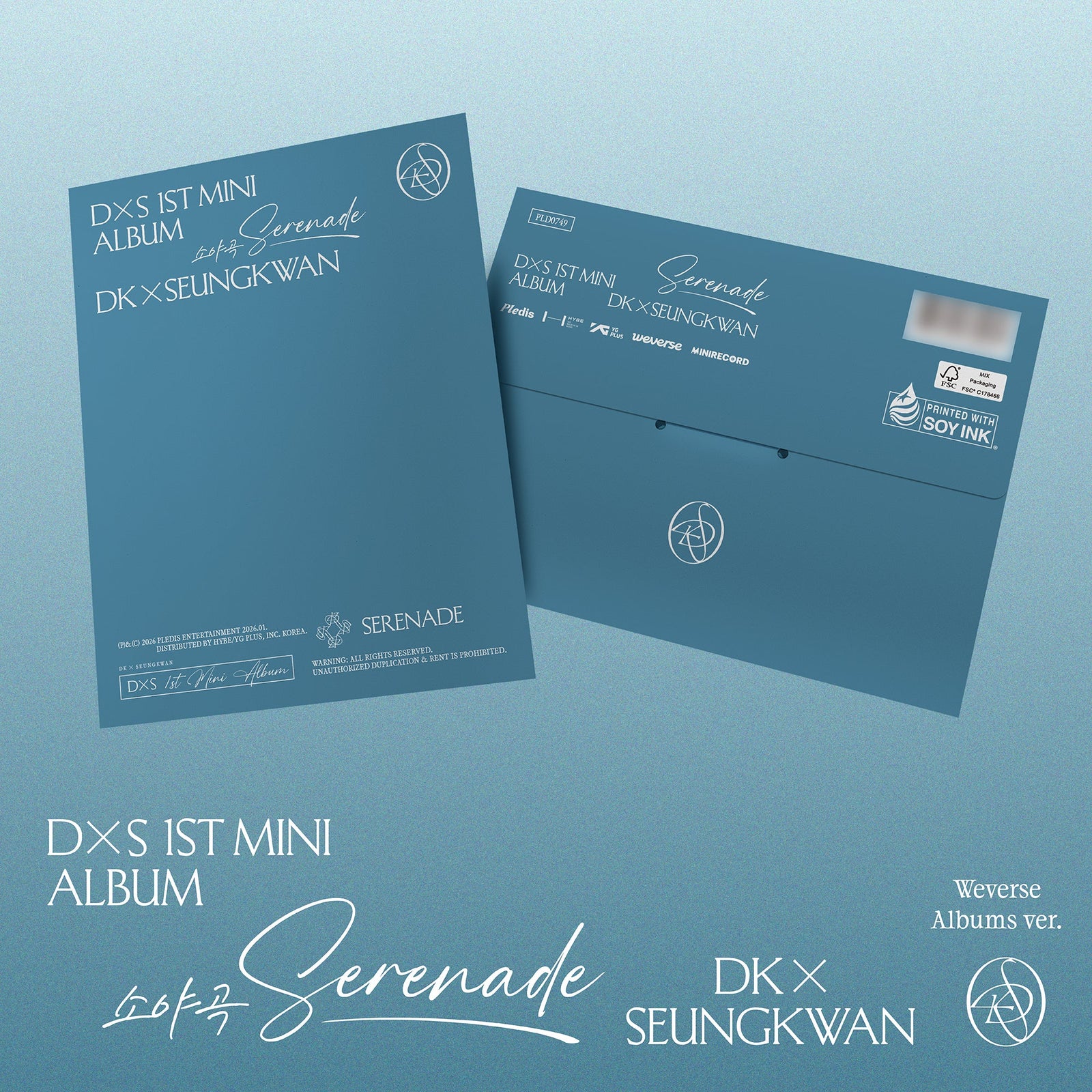 SEVENTEEN DK X SEUNGKWAN - SERENADE 1ST MINI ALBUM MAKESTAR GIFT WEVERSE ALBUMS VER - COKODIVE