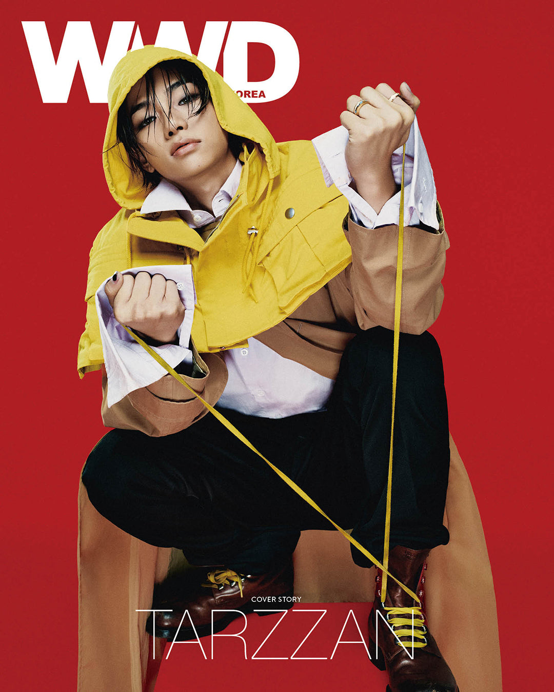 ALLDAY PROJECT TARZZAN - WWD MAGAZINE 2026 OCTOBER ISSUE COVER B - COKODIVE