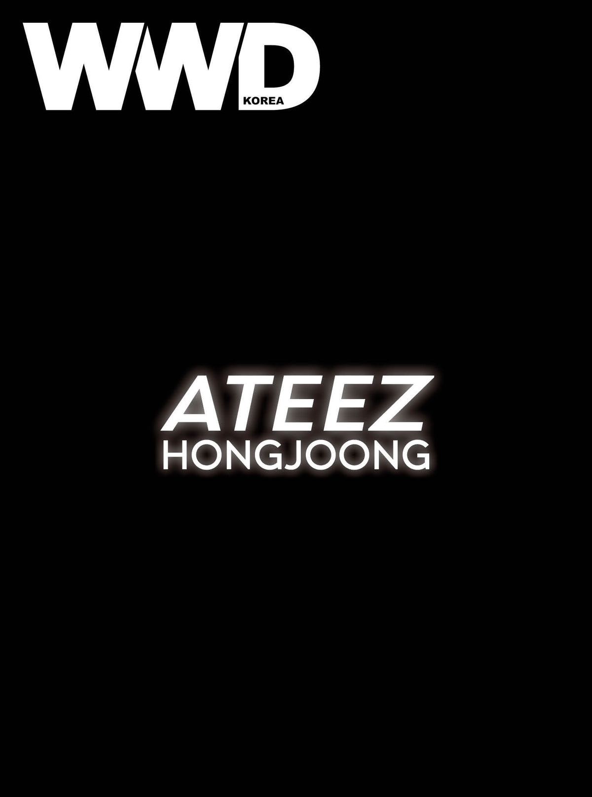 ATEEZ HONGJOONG - WWD MAGAZINE 2026 NOVEMBER ISSUE COVER B - COKODIVE