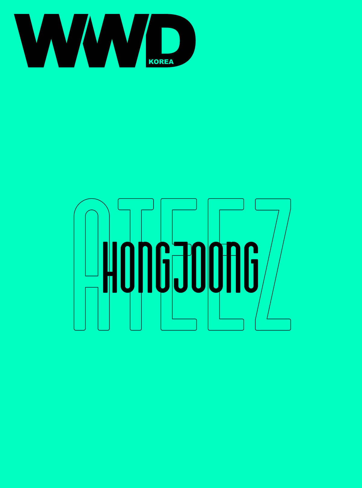 ATEEZ HONGJOONG - WWD MAGAZINE 2026 NOVEMBER ISSUE COVER C - COKODIVE