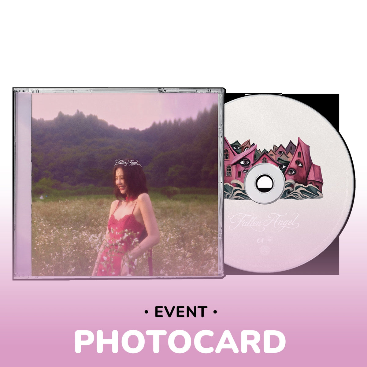 BLACKPINK JENNIE - FALLEN ANGEL EP ALBUM WITHMUU GIFT ALT VER - COKODIVE