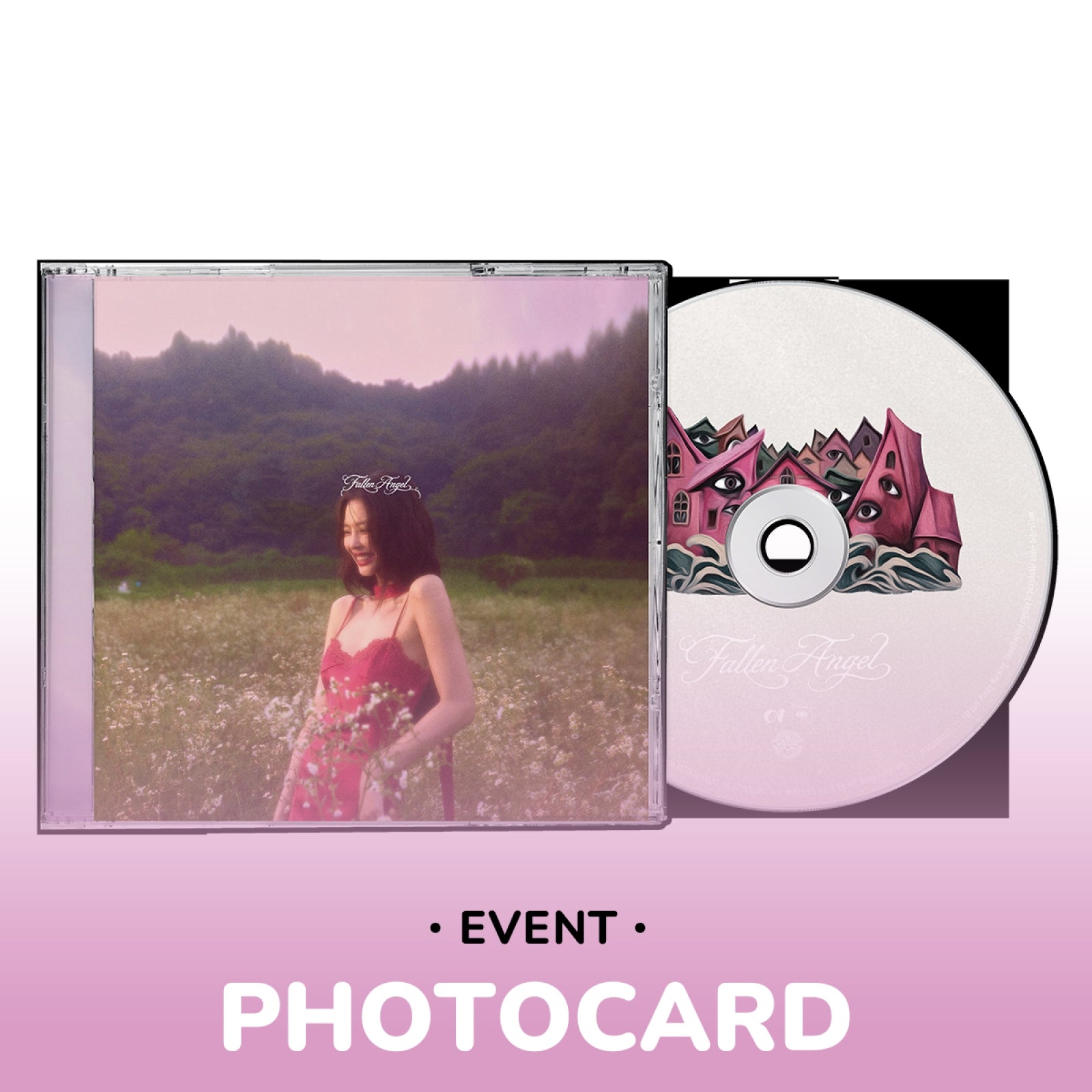 BLACKPINK JENNIE - FALLEN ANGEL EP ALBUM WITHMUU GIFT ALT VER - COKODIVE