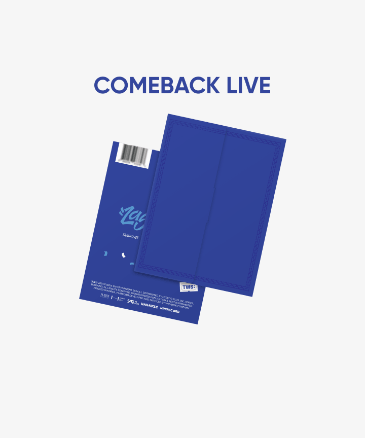 TWS - LAST BELL 1ST SINGLE ALBUM WEVERSE COMEBACK LIVE GIFT WEVERSE ALBUMS VER - COKODIVE