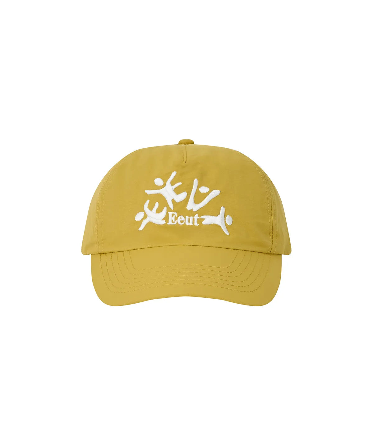 [BTS V PICK] EEUT HOORAY EMBROIDERED CAP (YELLOW) - COKODIVE
