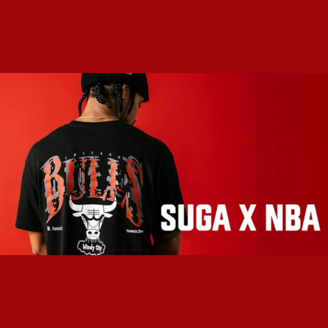 BTS SUGA - SUGA X NBA MERCHANDISE CAPSULE COLLECTION OFFICIAL MD 