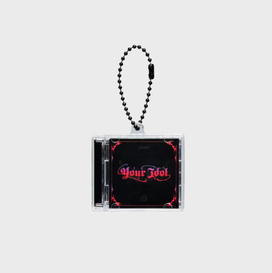 KPOP DEMON HUNTERS - OFFICIAL MD SAJA BOYS YOUR IDOL MINI CD KEYRING - COKODIVE