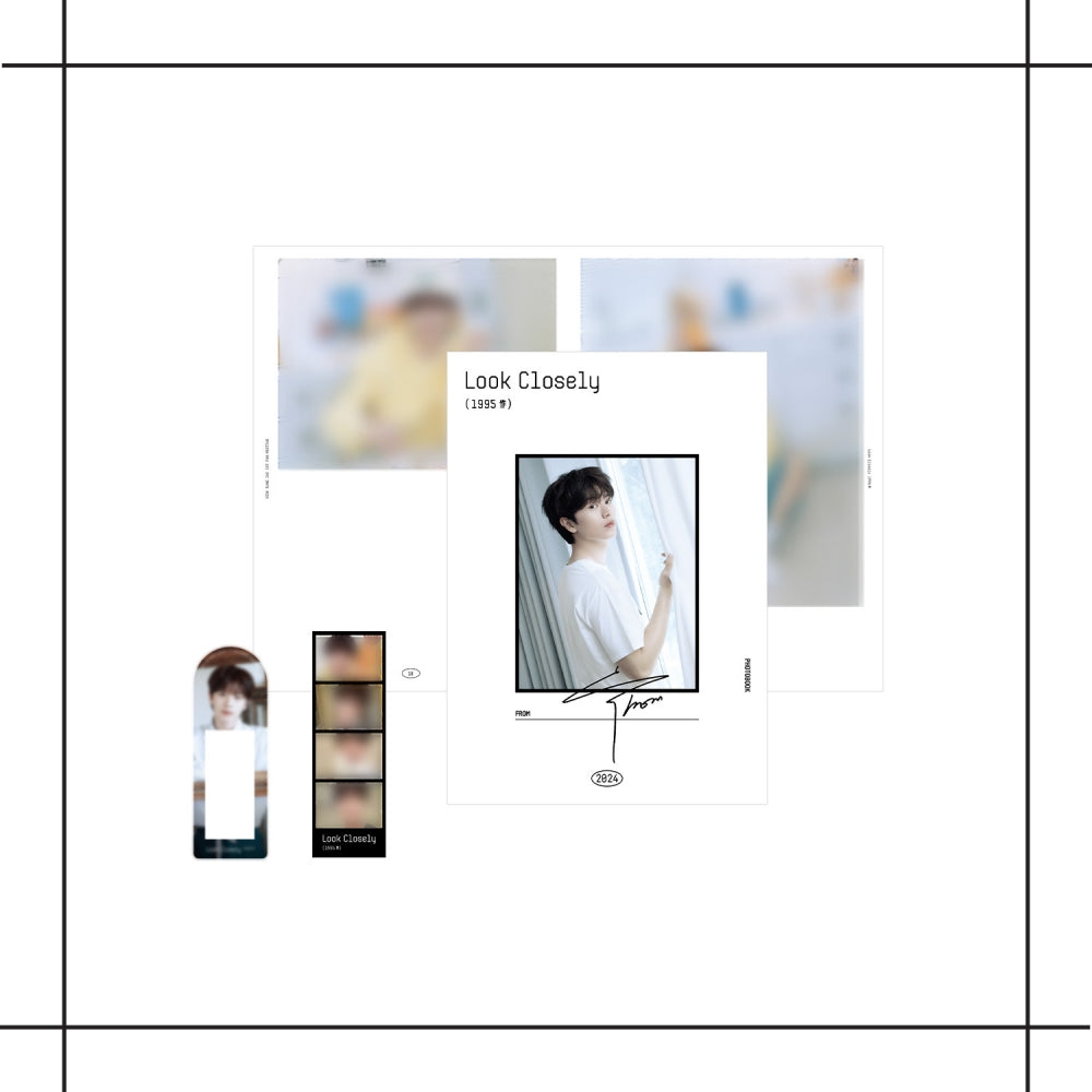 YOOK SUNG JAE - [LOOK CLOSELY] 1ST FAN MEETING 2024 OFFICIAL MD PHOTOBOOK - COKODIVE