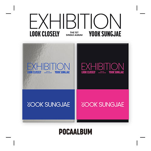 YOOK SUNG JAE - EXHIBITION: LOOK CLOSELY 1ST SINGLE ALBUM POCAALBUM RANDOM - COKODIVE