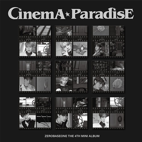 ZEROBASEONE - CINEMA PARADISE THE 4TH MINI ALBUM DIGIPACK VER RANDOM