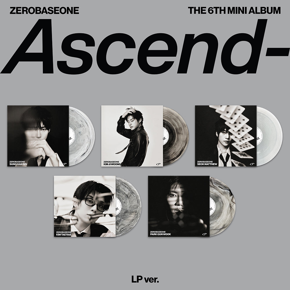 ZEROBASEONE - ASCEND- 6TH MINI ALBUM LP VER SET - COKODIVE