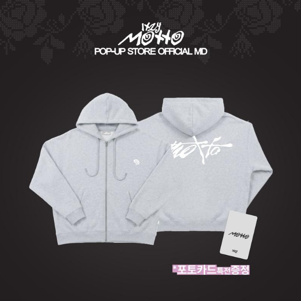 ITZY - MOTTO POP UP OFFICIAL MD ZIP-UP HOODIE - COKODIVE