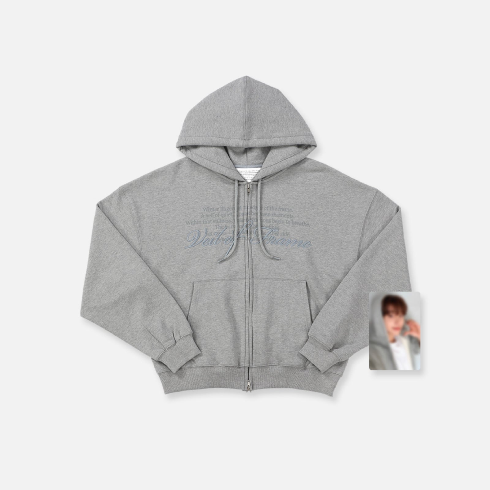 NCT JUNGWOO - VEIL OF FRAME PHOTOBOOK OFFICIAL MD ZIP UP HOODIE SET - COKODIVE