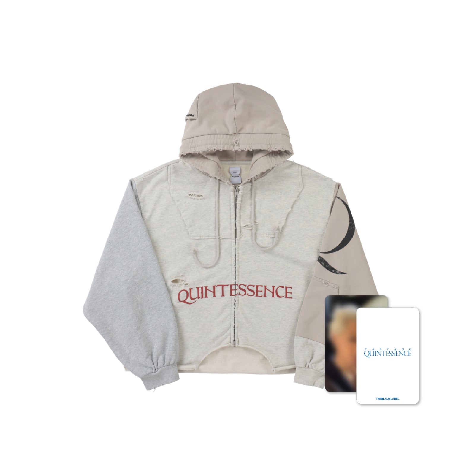 TAEYANG - QUINTESSENCE OFFICIAL MD ZIP-UP HOODIE SET - COKODIVE