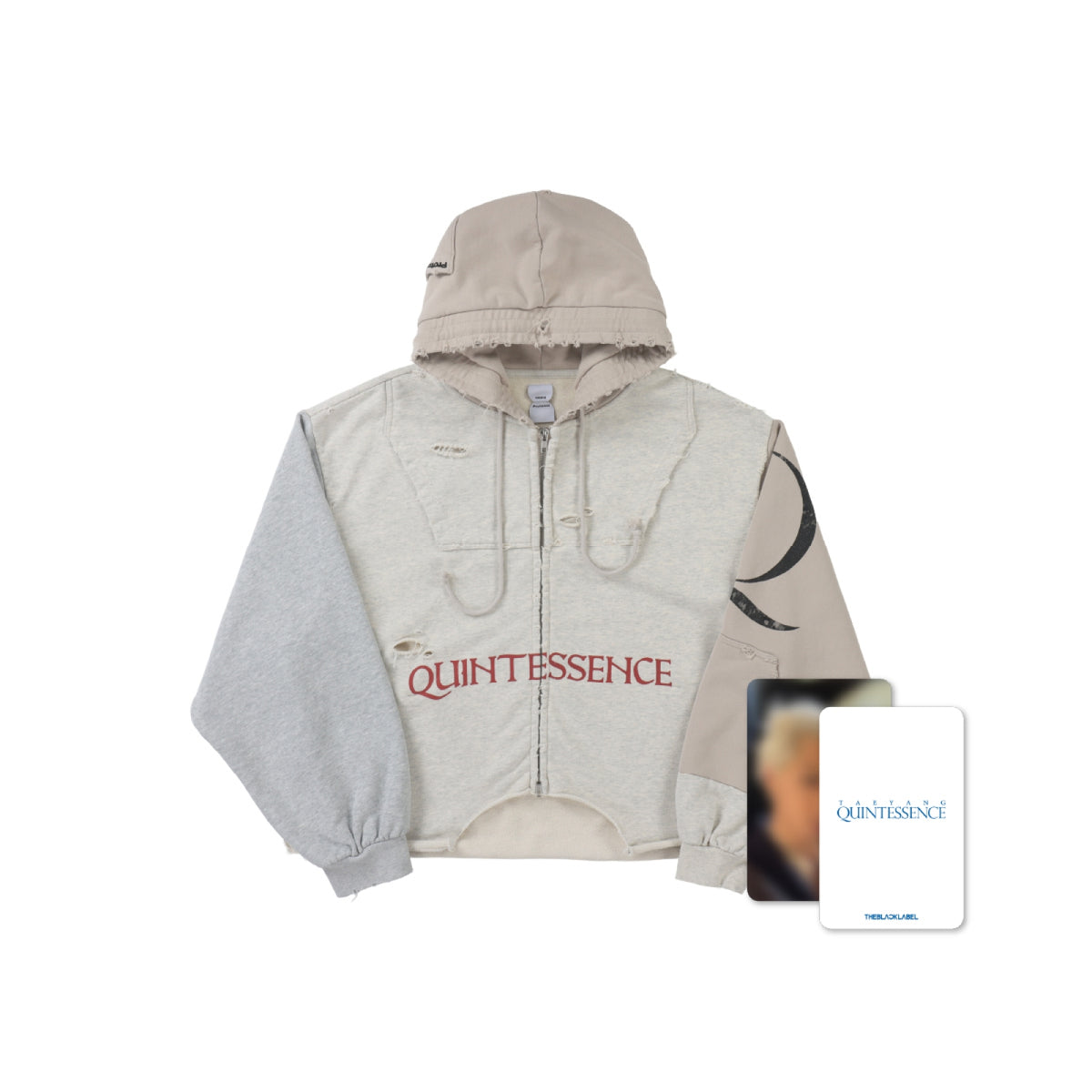 TAEYANG - QUINTESSENCE OFFICIAL MD ZIP-UP HOODIE SET - COKODIVE