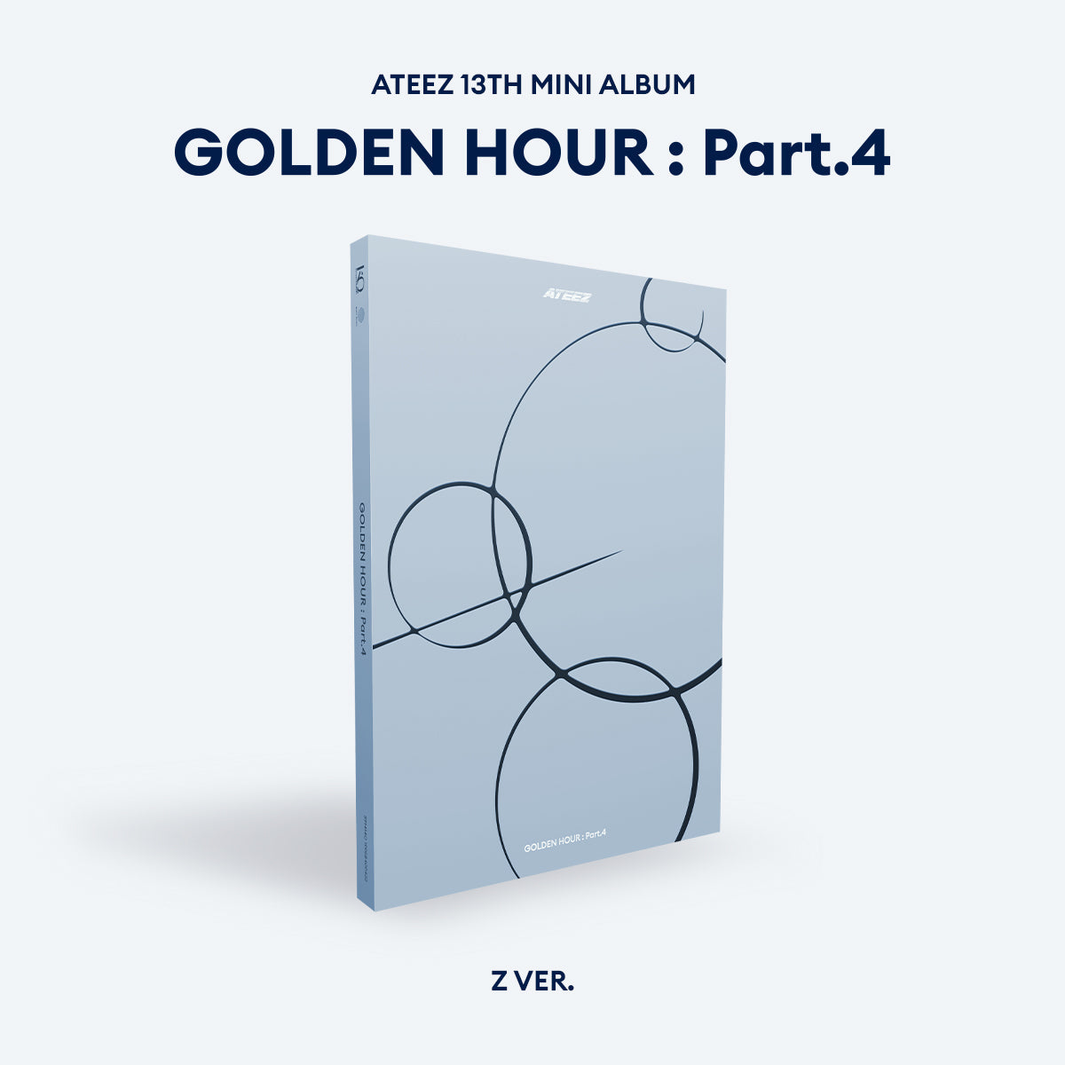 ATEEZ - GOLDEN HOUR : PART.4 MINI 13TH ALBUM UNIVERSAL MUSIC JAPAN GIFT STANDARD Z VER - COKODIVE