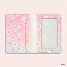 BT21 - CHERRY BLOSSOM LEATHER PATCH CARD CASE MANG - COKODIVE