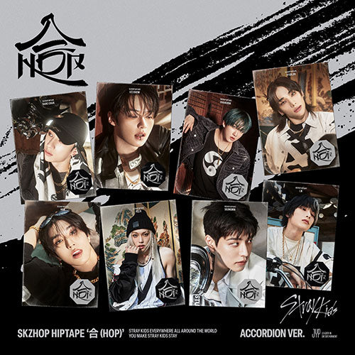 STRAY KIDS - SKZHOP HIPTAPE HOP ALBUM JYP SHOP GIFT ACCORDION VER RANDOM - COKODIVE