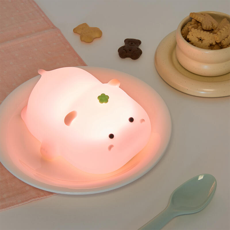 BABY HIPPO SILICON MOOD LAMP - COKODIVE