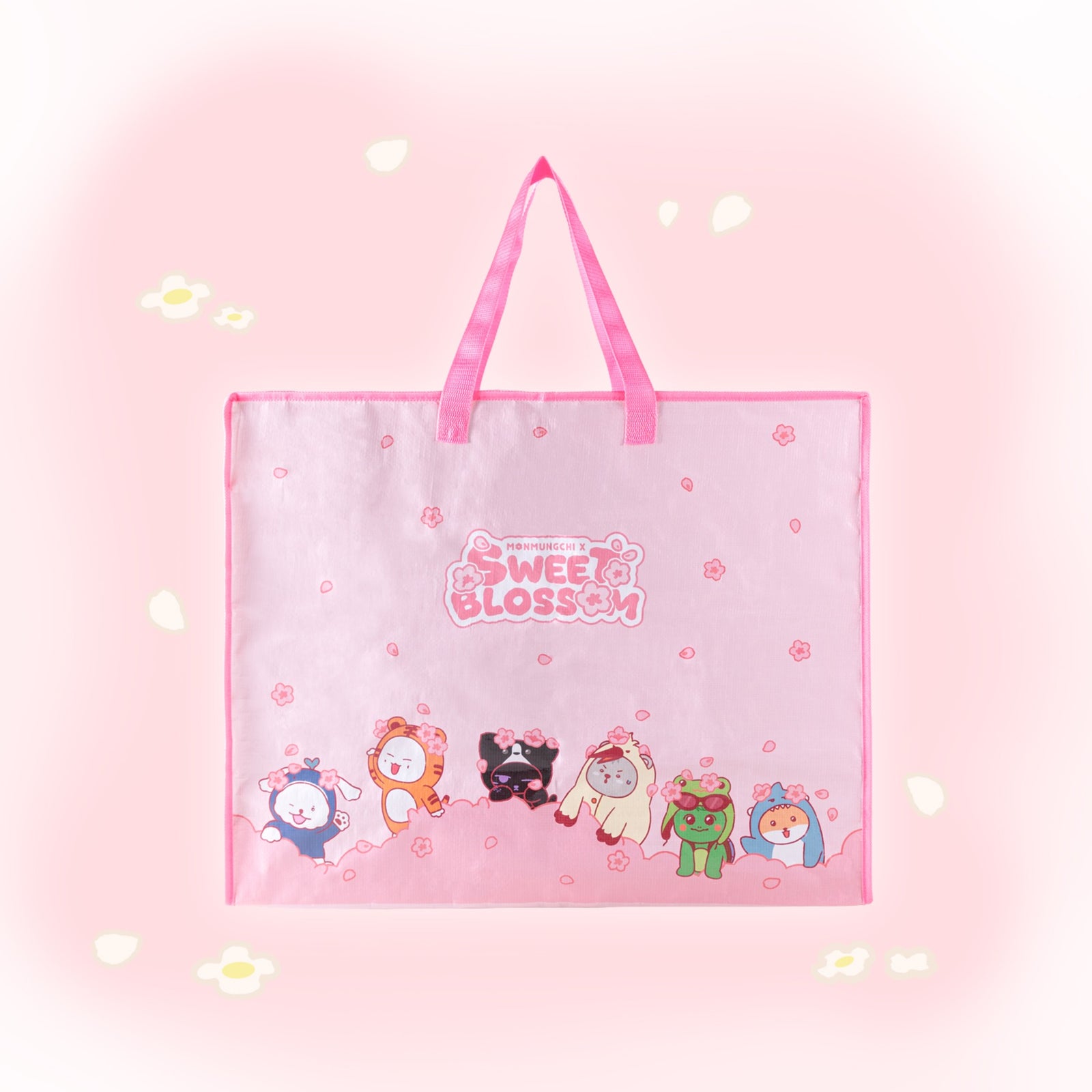 MONSTA X - MONMUNGCHI X SWEET BLOSSOM OFFICIAL MD TARPAULIN BAG - COKODIVE