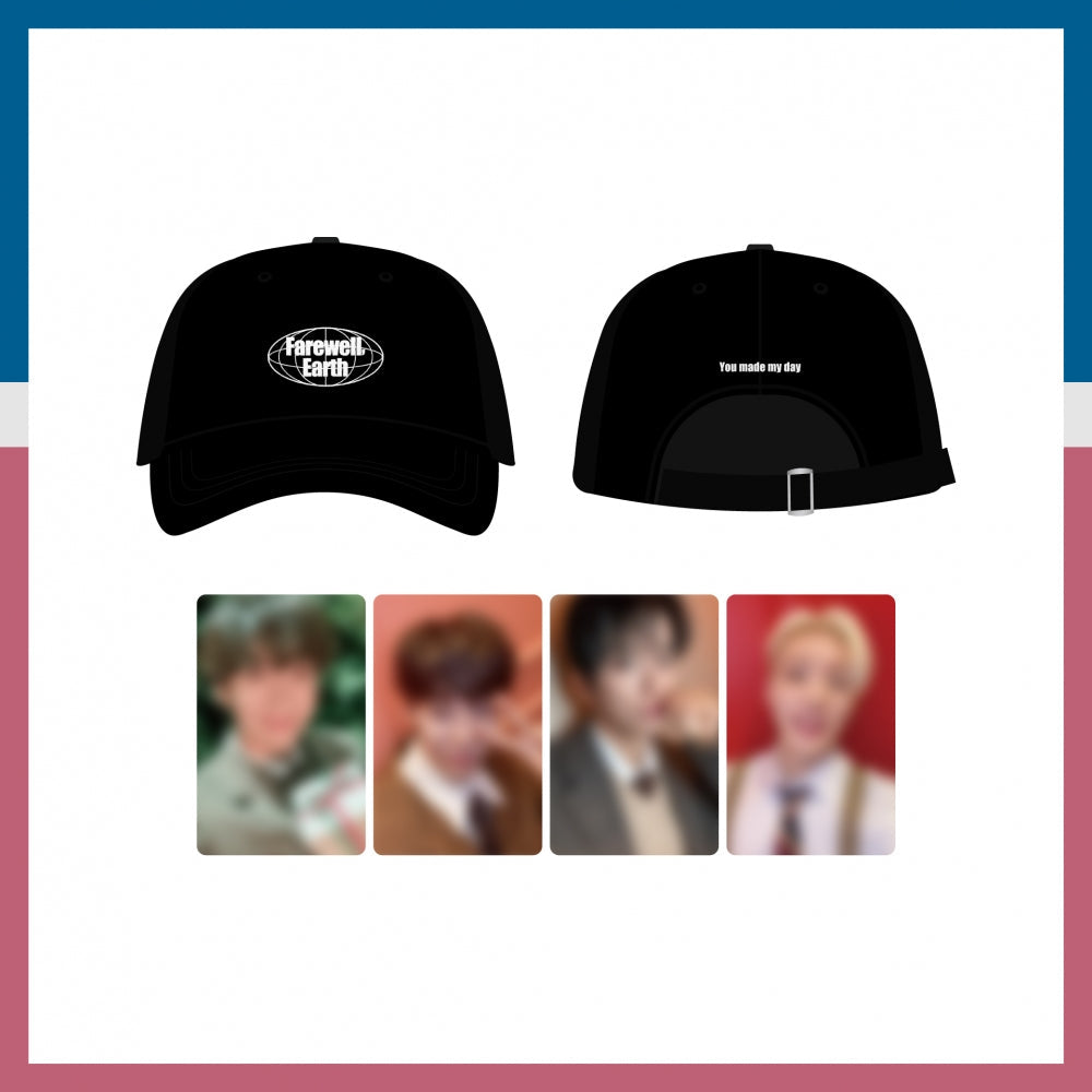 BANG&JUNG&YOO&MOON - FAREWELL, EARTH ENCORE CONCERT OFFICIAL MD BALLCAP - COKODIVE