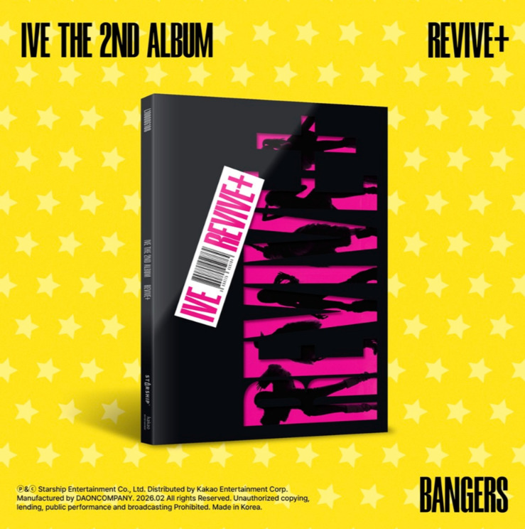 IVE - REVIVE+ 2ND ALBUM STARSHIP GIFT STANDARD BANGERS VER