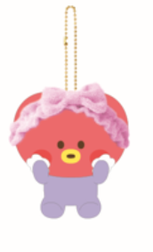 BT21 MININI BATH TIME PLUSH KEY RING - COKODIVE