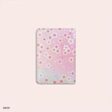 BT21 - CHERRY BLOSSOM LEATHER PATCH CARD CASE SHOOKY - COKODIVE