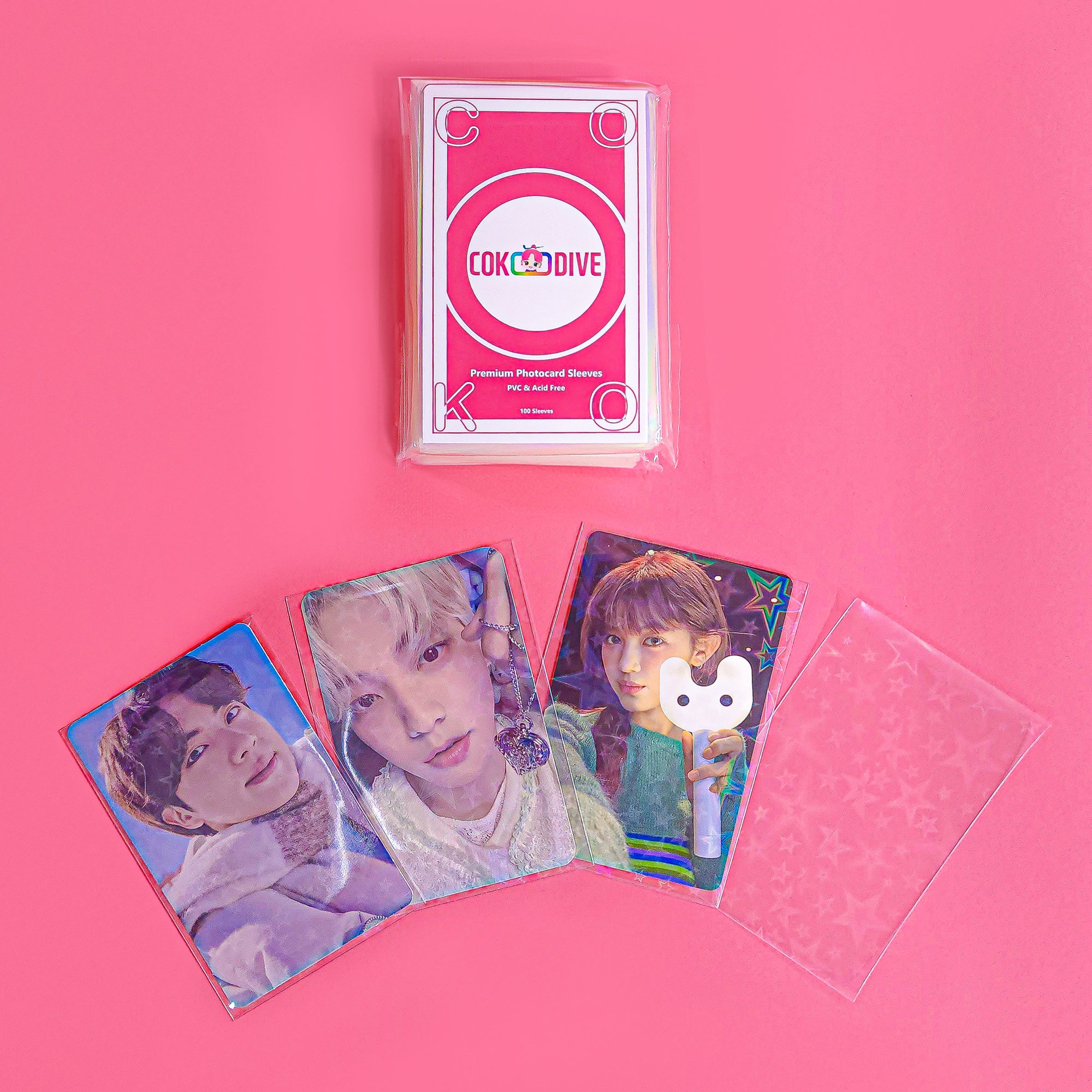 BIG STAR PHOTOCARD SLEEVES FOR K-POP FANS - COKODIVE