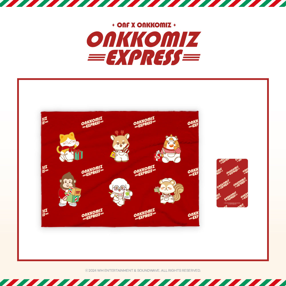 ONF - ONKKOMIZ EXPRESS ONF X ONKKOMIZ POP UP STORE OFFICIAL MD BLANKET - COKODIVE